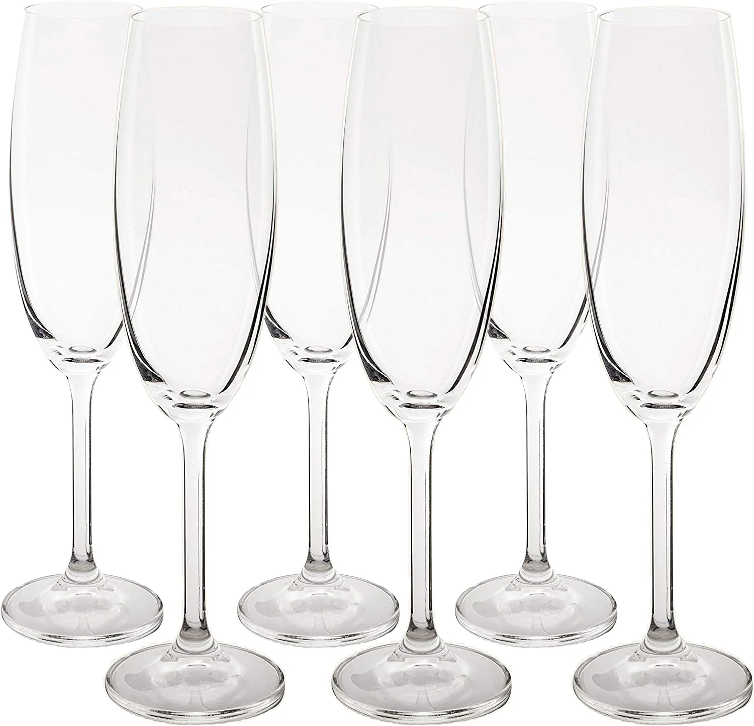 Jogo-de-Taças-para-Champagne-Gastro_-Bohemia_-Incolor_-220ml_-Pacote-de-6